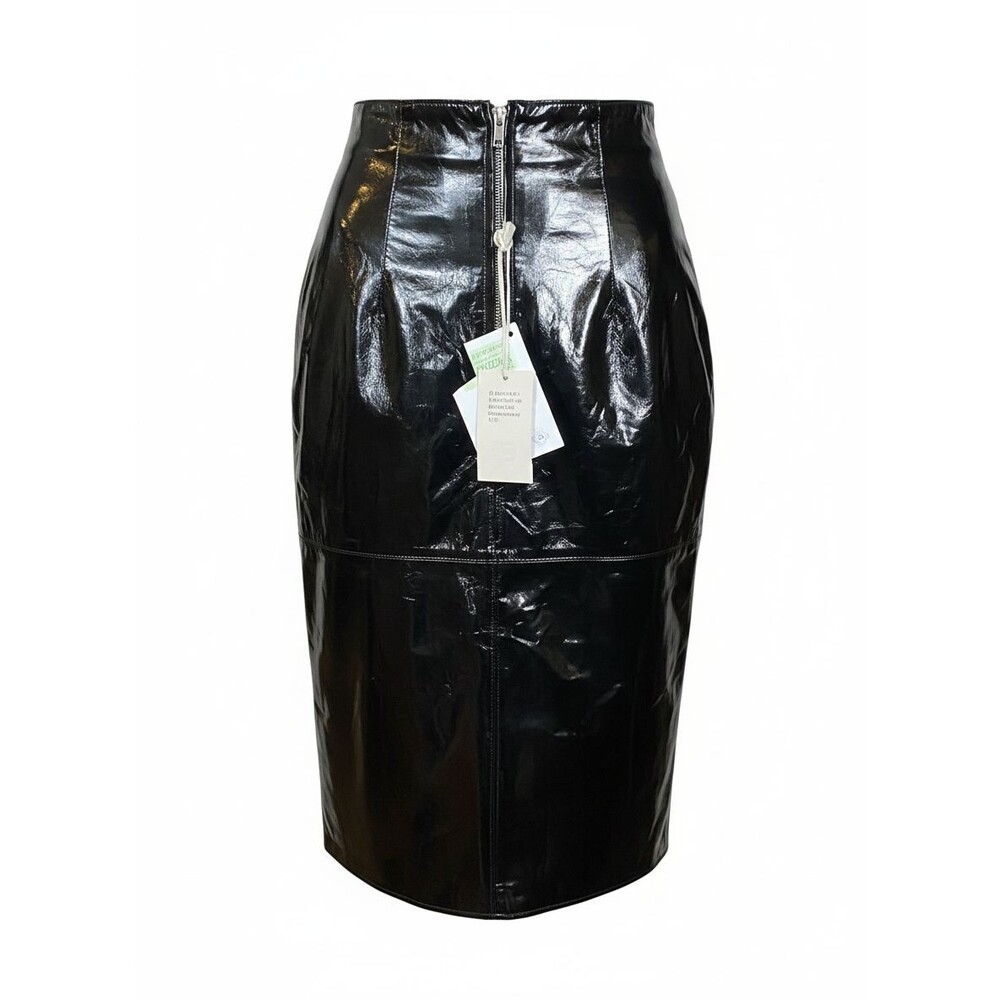 8 by YOOX Women's Black Short Sleeve Mini Dress Size 42 NWT
